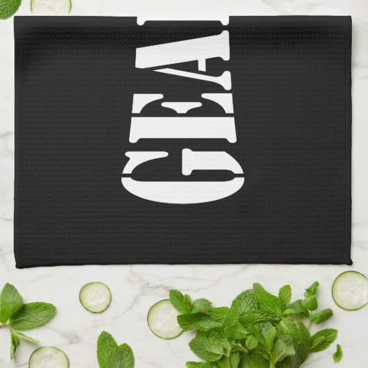 GEARDO! THEEDOEK (Gevouwen)