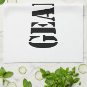 GEARDO! THEEDOEK (Gevouwen)