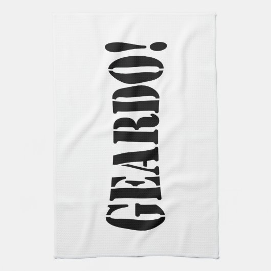 GEARDO! THEEDOEK (Verticaal)