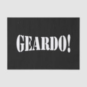 GEARDO! TISSUEPAPIER (Voorkant)