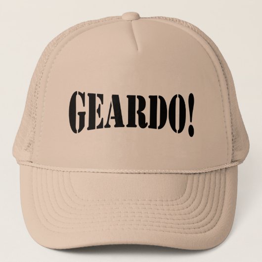 GEARDO! TRUCKER PET (Voorkant)