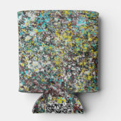 Geared Toward Abstract Art Design Lover Blikjeskoeler (Achterkant)