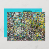 Geared Toward Abstract Art Design Lover Briefkaart (Voorkant / Achterkant)