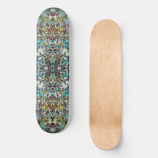 Geared Toward Abstract Art Design Lover Persoonlijk Skateboard (Voorkant)