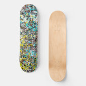 Geared Toward Abstract Art Design Lover Persoonlijk Skateboard (Voorkant)