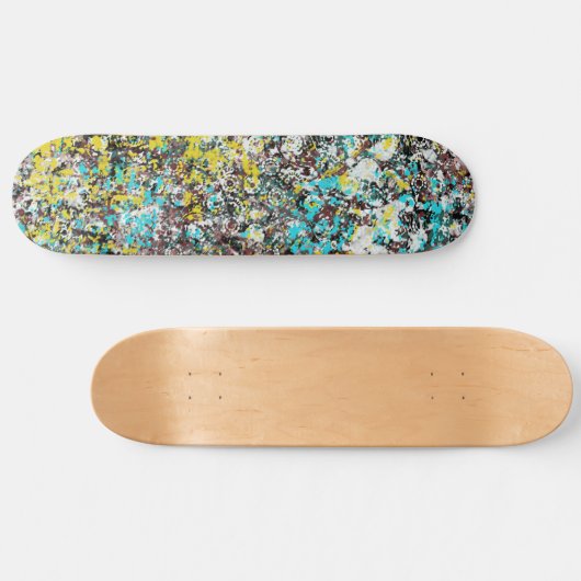 Geared Toward Abstract Art Design Lover Persoonlijk Skateboard (Horizontaal)