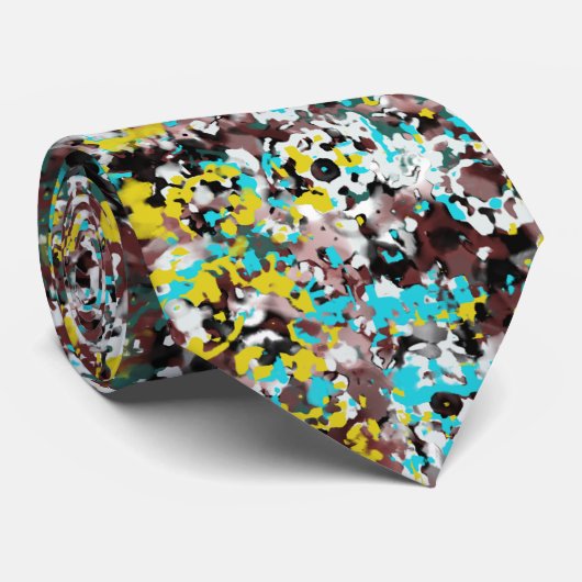 Geared Toward Abstract Art Design Lover  Stropdas (Opgerold)