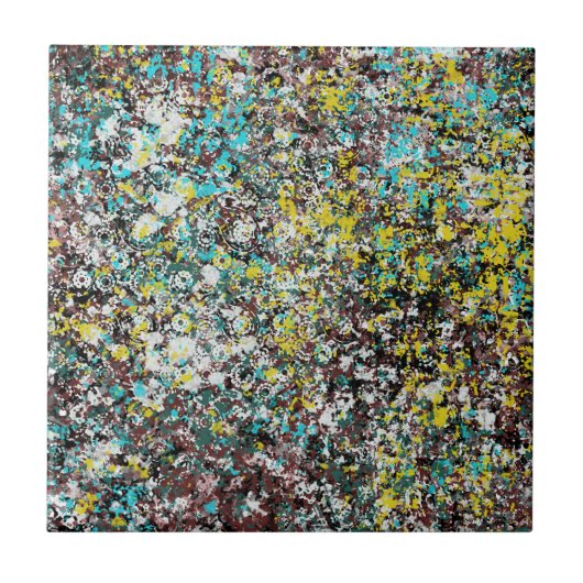 Geared Toward Abstract Art Design Lover  Tegeltje (Voorkant)