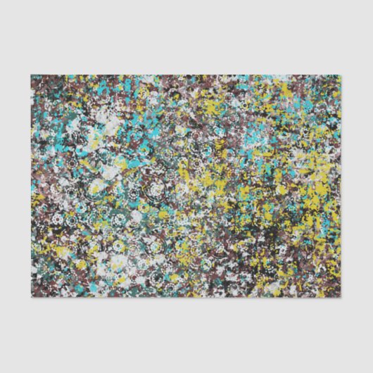 Geared Toward Abstract Art Design Lover  Tissuepapier (Voorkant)