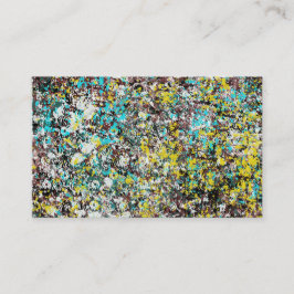 Geared Toward Abstract Art Design Lover Visitekaartje