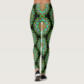 Geared voor beweging! Mandala Design Leggings (Achterkant)
