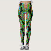 Geared voor beweging! Mandala Design Leggings (Voorkant)