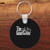 Gearfather Fietsen Vaders Dag Parodie Gamer Pa Pa Sleutelhanger (Voorkant)