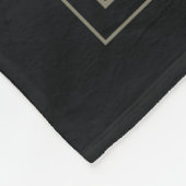  Gearhead Steampunk Fleece Deken (Hoek)