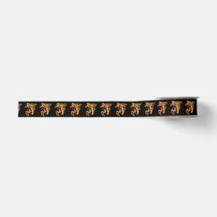 Gearhead Twister Oranje Mustang Paard Grosgrain Lint