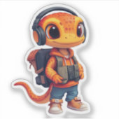 Gearing Up Vinyl Sticker (Voorkant)