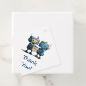 Gearing Up voor Baby - Dank u Bedankjes Labels (In situ)