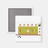 gearomatiseerde olie magneet (Voorkant / Achterkant)