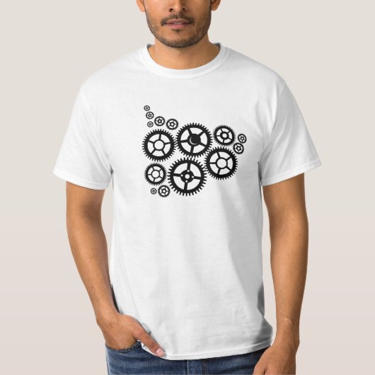 Gearpunk - een steampunk shirt (Voorkant)