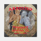 Gearresteerd Magneet (Voorkant)