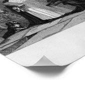 Gearresteerd voor schuld, bord V Poster (Hoek)