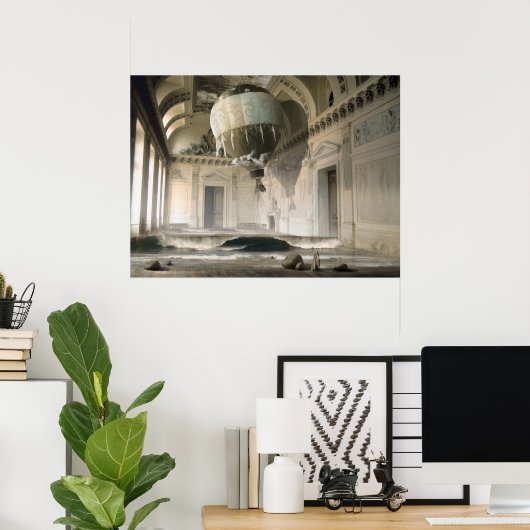 Gearresteerde uitbreiding poster (Thuiskantoor)