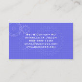 Gears Blueprint Visitekaartje (Achterkant)