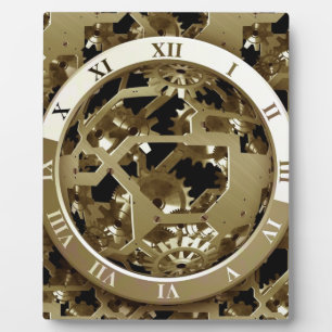Gears Clock Kantoor Design Digital Art Destiny Fotoplaat