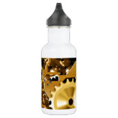 Gears Clock Kantoor Design Digital Art Destiny Waterfles (Rechts)