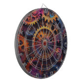 Gears Dartboard Dartbord (Voorkant Links)