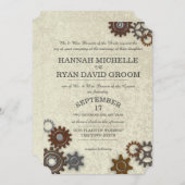 Gears Industrial Art Kaart (Voorkant / Achterkant)