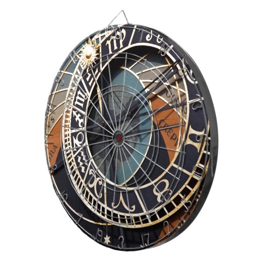 Gears klokken MeDiEvAL-doelwitcadeautjes Dartbord (Voorkant Rechts)