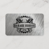 Gears Pistons | Kleur | Autodiensten Visitekaartje (Voorkant)