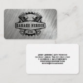 Gears Pistons | Kleur | Autodiensten Visitekaartje (Voorkant / Achterkant)