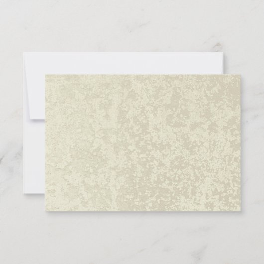 Gears Rustic Industrial Wedding Reactie RSVP Kaartje (Achterkant)