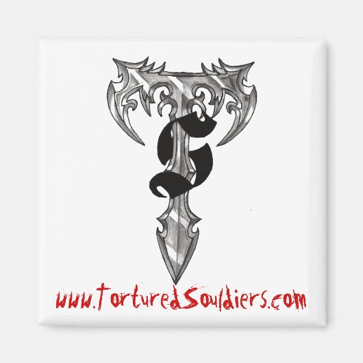 Geartelde Souldiers - "Homepage" Magneet (Voorkant)