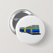 Gearticuleerde bus Ikarus 280 Ronde Button 5,7 Cm (Voorkant /achterkant)