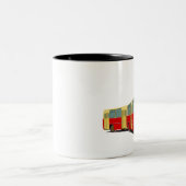 Gearticuleerde bus Ikarus 280 Tweekleurige Koffiemok (Center)