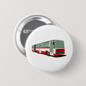 Gearticuleerde bus Karosa B 741 Ronde Button 5,7 Cm (Voorkant /achterkant)
