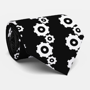 Gearwheels Grafisch Stropdas