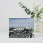 Geary & Lyon Streets San Francisco Briefkaarten (Staand voorkant)