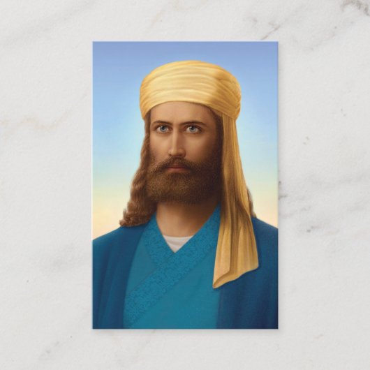 Geascendeerde Meester El Morya Heer van de Eerste  Visitekaartje (Voorkant)