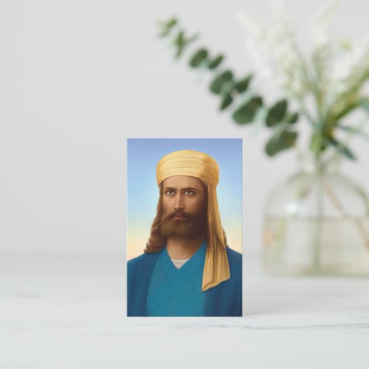 Geascendeerde Meester El Morya Heer van de Eerste  Visitekaartje (Staand voorkant)