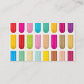 Geassembleerde decoratieve nagels | Nail Poland Br Visitekaartje (Achterkant)