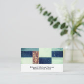 Geassembleerde Tegels, Floorer, Tegel Installer Visitekaartje (Staand voorkant)