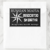 GEASSOCIEERD RECHTHOEKIGE STICKER (Tas)