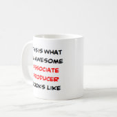 geassocieerde producent, geweldige koffiemok (Voorkant links)