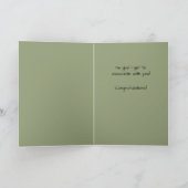 Geassocieerde professor Gefeliciteerd Tenure Acade Kaart (Binnen)