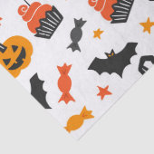 GeAssorteerd Halloween Symbols Patroon Tissuepapier (Detail)