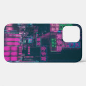 GEASSORTEERD NEON LIGHT SIGNAGE OP STREET TIJDENS  Case-Mate iPhone CASE (Achterkant (horizontaal))